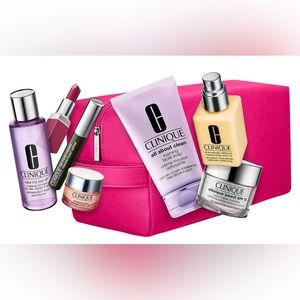 CLINIQUE “VERY BEST OF” GIFT SET 7 FULL SIZES $254 VALUE Dramatically Different+